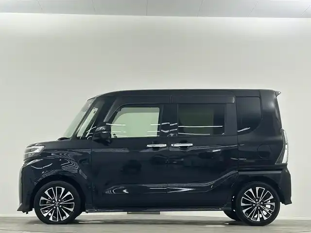 ダイハツ タント カスタム RS 埼玉県 2023(令5)年 1.8万km ブラックマイカメタリック ナビ　フルセグ　ETC　スマートアシスト　全方位カメラ　シートヒーター　両側パワスラ　LEDオートライト　コーナーセンサー　アイドリングストップ　純正AW15インチ　スペアキー　ドラレコ