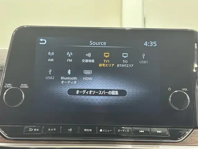 日産 オーラ G 愛知県 2023(令5)年 0.6万km ガーネットレッド/スーパーブラック 2トーン 純正９インチディスプレイナビ　/（Bluetooth/フルセグTV/CarPlay/USB/HDMI/AM/FM)/ＢＯＳＥサウンド　/プロパイロット　/ワイヤレス充電　/ＳＯＳコール　/アラウンドビューモニター　/エマージェンシーブレーキ　/ビルトインＥＴＣ２．０　/ドライブレコーダー　/デジタルインナーミラー　/ＬＥＤヘッドライト/LEDフォグランプ/ブラインドスポットモニター（BSW)/コーナーセンサー/車線逸脱警報/ハンドル支援/純正フロアマット
