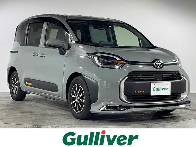トヨタ シエンタ Z 福岡県 2023(令5)年 1.3万km アーバンカーキ モデリスタエアロ/モデリスタ15インチアルミホイール/純正ディスプレイナビゲーション/フルセグテレビ/バックカメラ/両側パワースライドドア/ブランドスポットモニター/オートハイビーム/レーダークルーズコントロール/オートドアミラー/ETC2.0/リアサンシェード/スマートキー/プッシュスタートエンジン/リアサーキュレーター/LEDヘッドライト