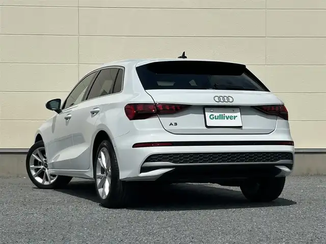 アウディ アウディ Ａ３ SB 30TFSI アドバンスド 茨城県 2025(令7)年 0.3万km グレイシアホワイトメタリック ワンオーナー/純正ナビ/・Applecarplay/・バックカメラ/・フルセグTV/パーキングアシスト/純正ドラレコ前後/アイドリングストップ/クルーズコントロール/シートヒーターD＋N席/パワーシートD＋N席/レーンキープアシスト/オートマチックハイビーム/置くだけ充電器/ETC2.0