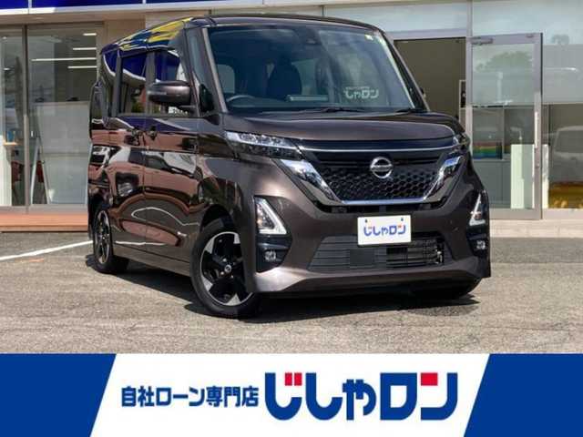 日産 ルークス ハイウェイスター X 静岡県 2020(令2)年 9.6万km アッシュブラウンM (株)IDOMが運営する【じしゃロン焼津店】の自社ローン専用車両になります。こちらは現金またはオートローンご利用時の価格です。自社ローンご希望の方は別途その旨お申付け下さい /純正メモリナビ/（フルセグＴＶ/Ｂｌｕｅｔｏｏｔｈ接続/ＣＤ/ＤＶＤ/ミュージックサーバー）/両側パワースライドドア/衝突軽減ブレーキ/コーナーセンサー/３６０°カメラ/ＬＥＤヘッドライト/ＥＴＣ