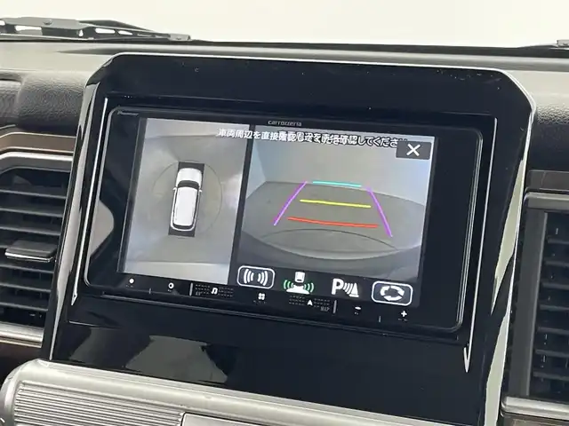スズキ クロスビー HYBRID MZ 埼玉県 2024(令6)年 0.5万km タフカーキパールメタリック/ホワイト2トーン セーフティサポート　社外ナビ　全方位モニター　ＥＴＣ　３６０度ドライブレコーダー　レーダークルーズコントロール　シートヒーター　パドルシフト　純正アルミホイール　オートライト　ＬＥＤヘッドライト　ＴＶ
