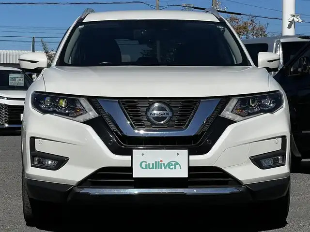 日産 エクストレイル ハイブリッド 20Xi 道央・札幌 2020(令2)年 10.6万km ブリリアントホワイトパール ４WD/純正SDナビ/AUX/DVD/SD/フルセグ/プロパイロット/衝突被害軽減ブレーキ/横滑り防止装置/インテリジェントクルーズコントロール/ダウンヒルアシストコントロール/グリップコントロール/クリアランスソナー/バックカメラ/フロントカメラ/サイドカメラ/全方位カメラ/アラウンドビューモニター/ビルトインETC/アイドリングストップ/パワーバックドア/全席シートヒーター/レザーシート/革巻きステアリング/ステアリングリモコン/電動パーキング/オートブレーキホールド/デジタルインナーミラー/プッシュスタート/スマートキー/LEDヘッドライト/オートライト/フォグランプ/ヘッドライトレベライザー/電動格納ミラー/ドアバイザー/純正フロアマット/スペアキー/ルーフレール