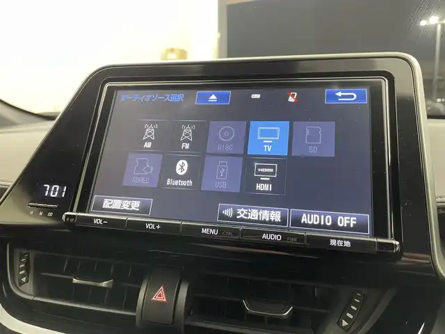 トヨタ Ｃ－ＨＲ S LEDパッケージ 埼玉県 2018(平30)年 4.9万km メタルストリームM ＴＲＤエアロ　純正９インチナビ　バックカメラ　ビルトインＥＴＣ　セーフティセンス　レーダークルーズコントロール　純正アルミホイール　スマートキー　オートハイビーム　ＬＥＤヘッドライト　地デジフルセグ