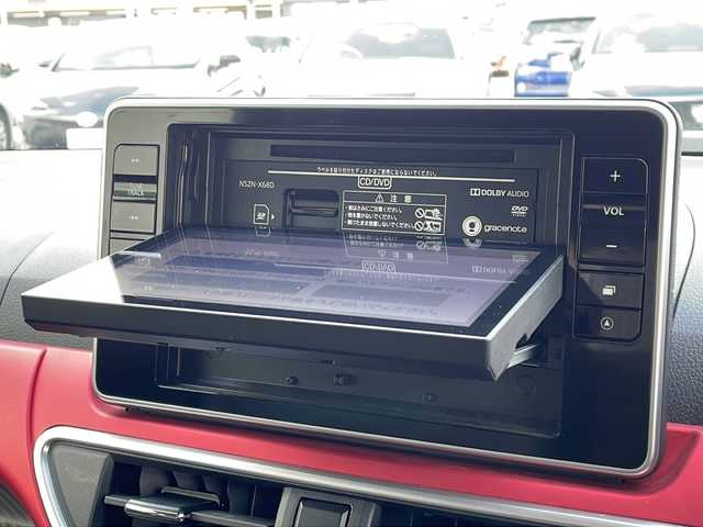 ダイハツ キャスト スポーツ SAⅢ 徳島県 2018(平30)年 8.9万km パールホワイトⅢ 純正8型ナビ　NSZN-X68D/（DISC/USB/SD/BT/iPod/HDMI/ラジオ/フルセグ）/バックカメラ/パドルシフト/ハーフレザーシート/前席シートヒーター/ターボ/LEDヘッドライト/スペアキー/ドライブレコーダー/ドアバイザー/フォグライト/社外15AW/アイドリングストップ/スペアキー