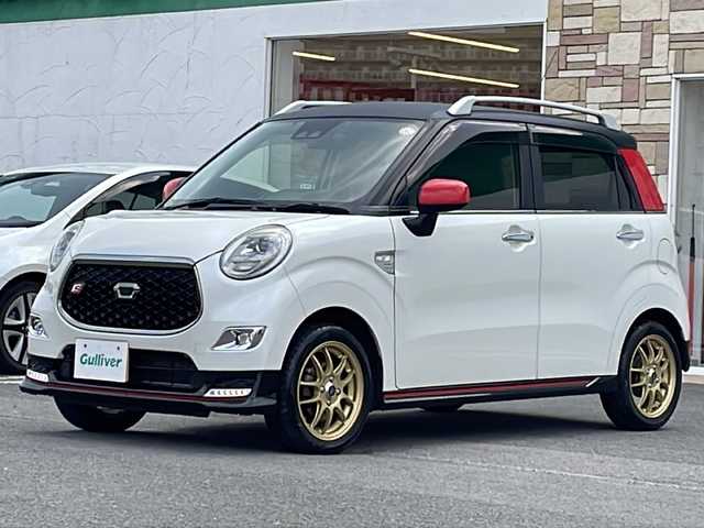 ダイハツ キャスト スポーツ SAⅢ 徳島県 2018(平30)年 8.9万km パールホワイトⅢ 純正8型ナビ　NSZN-X68D/（DISC/USB/SD/BT/iPod/HDMI/ラジオ/フルセグ）/バックカメラ/パドルシフト/ハーフレザーシート/前席シートヒーター/ターボ/LEDヘッドライト/スペアキー/ドライブレコーダー/ドアバイザー/フォグライト/社外15AW/アイドリングストップ/スペアキー