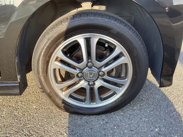 ホンダ Ｎ ＢＯＸ カスタム G Lパッケージ 奈良県 2015(平27)年 9.4万km スマートブラック 純正メモリーナビ(フルセグ・DVD・BT)/バックドア/片側パワースライドドア/プッシュスタート/スマートキー2個/ETC/純正14インチアルミ/フロアマット/ドアバイザー