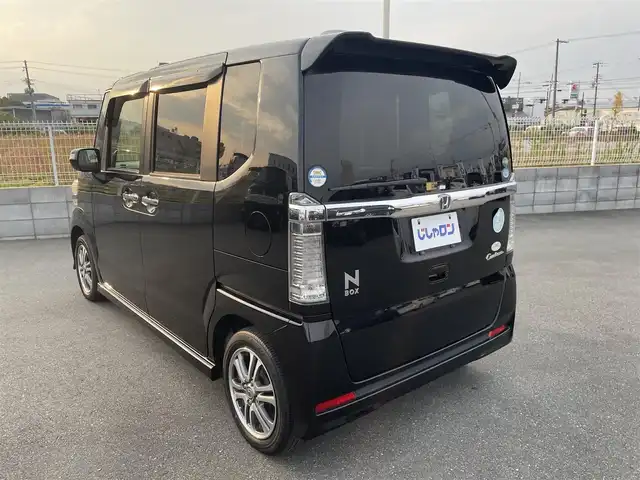 ホンダ Ｎ ＢＯＸ カスタム G Lパッケージ 大阪府 2015(平27)年 9.4万km スマートブラック ”(株)IDOMが運営する【じしゃロン堺店】の自社ローン対象車両になります。こちらは現金ご利用時の価格です。/自社ローンご希望の方は別途その旨お申付け下さい。/”
