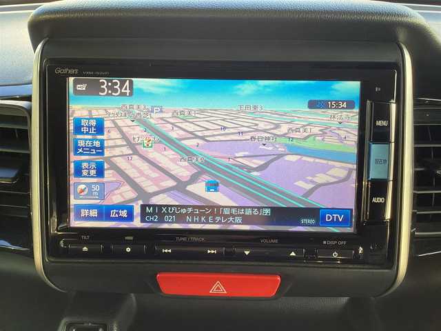 ホンダ Ｎ ＢＯＸ カスタム G Lパッケージ 大阪府 2015(平27)年 9.4万km スマートブラック ”(株)IDOMが運営する【じしゃロン堺店】の自社ローン対象車両になります。こちらは現金ご利用時の価格です。/自社ローンご希望の方は別途その旨お申付け下さい。/”