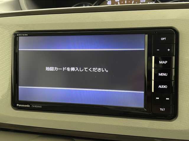 ダイハツ ムーヴ キャンバス G メイクアップ SA Ⅲ 宮崎県 2018(平30)年 6.9万km パールホワイトⅢ/ナチュラルベージュマイカメタリック 2トーン 禁煙車/衝突被害軽減ブレーキ/社外ナビTV/（ストラーダ/CN-RE04WD/CD/DVD/Bluetooth/フルセグTV)/社外バックカメラ/社外ETC/純正LEDオートライト/純正LEDフォグ/純正セキュリティアラーム/純正フロアマット/両側電動スライドドア/オートマチックハイビーム/クリアランスソナー/アイドリングストップ/オートエアコン/スマートキー/プッシュエンジンスタート/新車時保証書/取扱い説明書