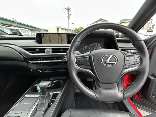 レクサス ＵＸ 250h バージョンC 愛知県 2019(令1)年 4.3万km マダーレッド メーカーナビ（AM/FM/フルセグ/BT/CD/DVD）/サンルーフ/ハーフレザーシート/D/N席シートヒーター・クーラー/D/N席パワーシート/D席シートメモリー/レクサスセーフティシステム/・プリクラッシュセーフティ/・レーンキープアシスト/・ブラインドスポットモニター/・レーダークルーズコントロール/アラウンドビューモニター/LEDヘッドライト/純正１７インチアルミ