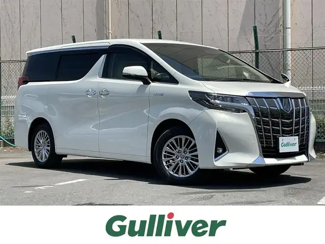 トヨタ アルファードハイブリット G 東京都 2020(令2)年 2.7万km ラグジュアリーホワイトパールクリスタルシャインガラスフレーク 純正ナビ/バックモニター/デジタルミラー/プリクラッシュ/レーントレーシング/パーキングサポート/レーダークルーズ/シートヒーター/両側電動ドア/ＥＴＣ/ドライブレコーダー/電動リアゲート