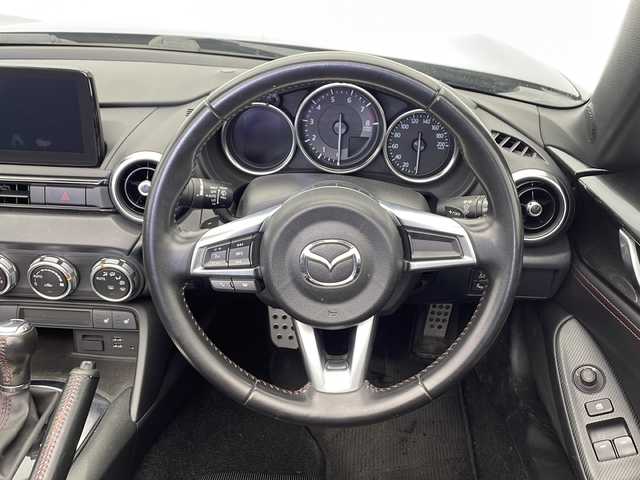 マツダ ロードスター S スペシャルパッケージ 千葉県 2017(平29)年 4.3万km マシーングレープレミアムM 純正メモリナビ/Bluetooth/フルセグ/DVD再生/バックカメラ/ＡＵＸ/ＵＳＢ/パドルシフト/社外デジタルインナーミラー/ブラインドスポットモニター/LEDヘッドライト/社外ドライブレコーダー（全方位）/スマートキー/プッシュスタート