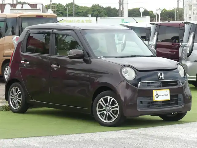 ホンダ Ｎ ＯＮＥ G Lパッケージ 千葉県 2013(平25)年 4万km プレミアムディープモカパール 純正メモリーナビ/【CD再生機能】/バックカメラ/ウインカーミラー/純正14インチアルミホイル/スマートキー