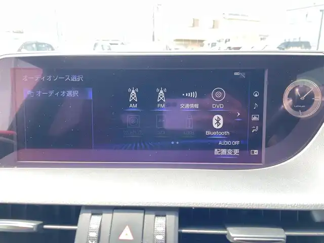 レクサス ＥＳ 300h Fスポーツ 福岡県 2019(平31)年 5.6万km ホワイトノーヴァガラスフレーク ムーンルーフ/Fスポーツ専用パワーシート/サンシェード/純正ナビ/フルセグTV/三眼LEDヘッドライト/デジタルインナーミラー/ブラインドスポットモニター/パワートランク/シートメモリー/シーケンシャルウィンカー/PASA/RCTA/先行車発信告知/EVMODE/ブレーキホールド/LEXUS純正エンジンスターター/バックサイドモニター/ビルトインETC２．０/ワンオーナー/パドルシフト/ACC/クリアランスソナー/TVキャンセラー/LEXUSセーフティプラス