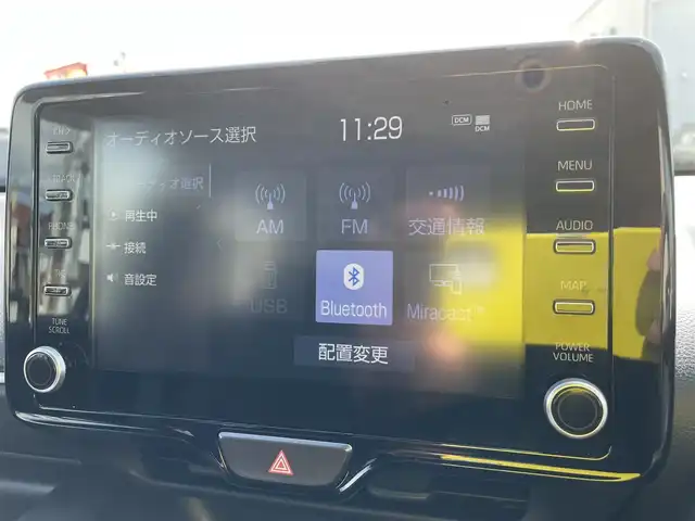 トヨタ ヤリス G 石川県 2023(令5)年 1.9万km プラチナホワイトパールマイカ 4WD/純正ディスプレイオーディオ/ナビ/バックカメラ/LEDヘッドライト/ETC/ドライブレコーダー/トヨタセーフティセンス/レーダークルーズ/スマートキー/プッシュスタート/電動ミラー/オートライト