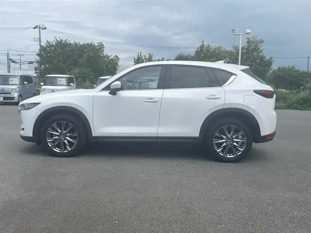 マツダ ＣＸ－５ XD エクスクルーシブモード 山形県 2021(令3)年 6.6万km スノーフレイクホワイトパールマイカ 4WD/サンルーフ/BOSEサウンドシステム/純正SDナビ/　　【BT フルセグ USB】/全周囲カメラ/電動リアゲート/レーダークルーズコントロール/LEDオートヘッドライト/レザーシート/パワーシート/シートエアコン/シートヒーター/ドライブレコーダー/アイドリングストップ/コーナーセンサー/ステアリングスイッチ/ステアリングヒーター/パドルシフト/電動格納ウィンカーミラー/フォグランプ/スマートキー×2/ETC