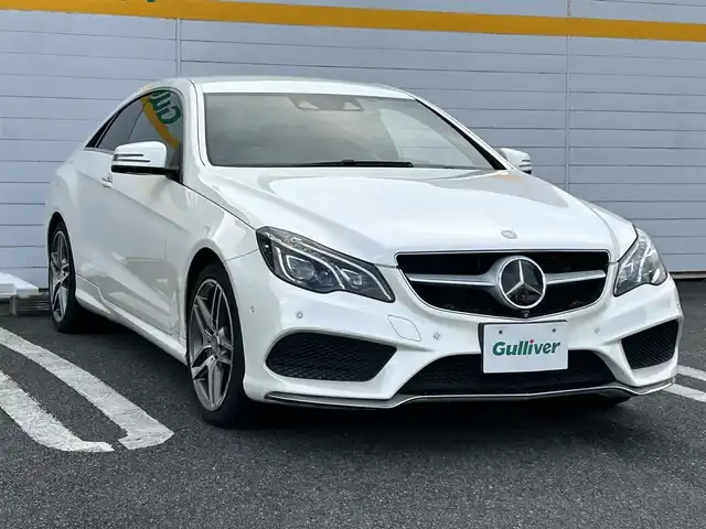 メルセデス・ベンツ Ｅ２５０ クーペ 埼玉県 2016(平28)年 6.6万km ダイヤモンドホワイト 純正メモリナビ/アイドリングストップ/アラウンドビュー/バックカメラ/クリアランスソナー/クルーズコントロール/ETC/フルセグテレビ/シートヒーター/パワーシート/DVD再生/Bluetooth接続/パーキングアシスト/純正フロアマット/レザーシート/ドライブレコーダー/PW/AAC/PS/横滑り防止装置/ABS/パドルシフト/USB接続端子/オートライト