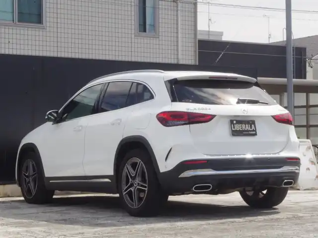 メルセデス・ベンツ ＧＬＡ２００ｄ 4マチック AMGライン 岩手県 2021(令3)年 3.3万km ポーラホワイト ワンオーナー/レーダーセーフティ パッケージ/ナビゲーションパッケージ/フルセグTV/全方位カメラ/ハーフレザーシート/パワーシート/シートヒーター /パワーバックドア/ドラレコ/DSRC/アンビエントライト/マルチビームLED/インテリジェントライトシステム