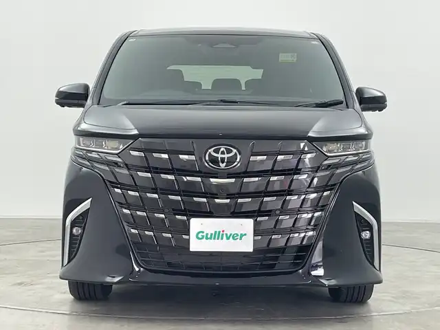 トヨタ アルファードハイブリット Z 群馬県 2025(令7)年 0.3万km ブラック 純正１４型ナビ　純正１３．２型後席モニター　左右独立ムーンルーフ　デジタルインナーミラー　全周囲カメラ　アダプティブクルーズコントロール　シートヒーター　前後ドライブレコーダー　ＥＴＣ２．０　禁煙車