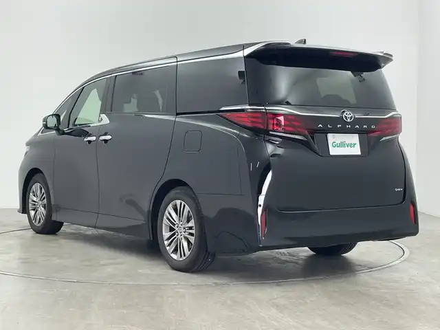 トヨタ アルファードハイブリット Z 群馬県 2025(令7)年 0.3万km ブラック 純正１４型ナビ　純正１３．２型後席モニター　左右独立ムーンルーフ　デジタルインナーミラー　全周囲カメラ　アダプティブクルーズコントロール　シートヒーター　前後ドライブレコーダー　ＥＴＣ２．０　禁煙車