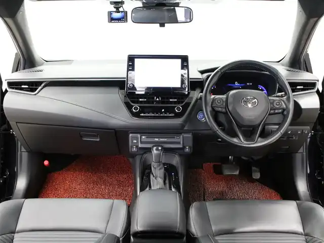 トヨタ カローラツーリング ハイブリッド ダブルバイビー 三重県 2020(令2)年 3.7万km スパークリングブラックパールクリスタルシャイン TRDフロントスポイラー/TRDサイドスカート/TRDリヤサイドスポイラー/TRDサイドガーニッシュ/純正リヤスポイラー/BRIDGESTONE SUVENCER AW5s 18インチアルミホイール/セーフティセンス/9インチディスプレイオーディオ/・地デジTV/・DVD/CD/・Bluetooth/バックカメラ/全車速追従機能付レーダークルーズコントロール/レーンとレーシングアラート/ブラインドスポットモニター/リアクロストラフィックオートブレーキ/ブラック合皮/ブラウンステッチ入レザテック(スポーツファブリック)コンビスポーツシート/シートヒーター(前席)/ステアリングヒーター/充電用USB端子/コムテックドライブレコーダー(DC-DR412)/ビルトインETC/丸型1灯式LEDヘッドランプ/LEDデイライト/・オートライト/オートマチックハイビーム/プッシュエンジンスタート/スマートキー