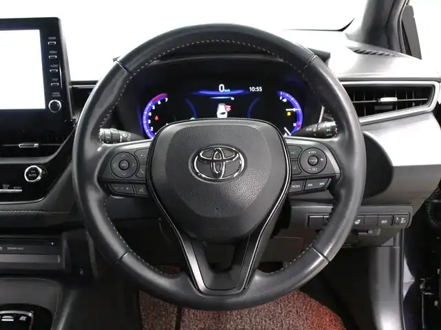 トヨタ カローラツーリング ハイブリッド ダブルバイビー 三重県 2020(令2)年 3.7万km スパークリングブラックパールクリスタルシャイン TRDフロントスポイラー/TRDサイドスカート/TRDリヤサイドスポイラー/TRDサイドガーニッシュ/純正リヤスポイラー/BRIDGESTONE SUVENCER AW5s 18インチアルミホイール/セーフティセンス/9インチディスプレイオーディオ/・地デジTV/・DVD/CD/・Bluetooth/バックカメラ/全車速追従機能付レーダークルーズコントロール/レーンとレーシングアラート/ブラインドスポットモニター/リアクロストラフィックオートブレーキ/ブラック合皮/ブラウンステッチ入レザテック(スポーツファブリック)コンビスポーツシート/シートヒーター(前席)/ステアリングヒーター/充電用USB端子/コムテックドライブレコーダー(DC-DR412)/ビルトインETC/丸型1灯式LEDヘッドランプ/LEDデイライト/・オートライト/オートマチックハイビーム/プッシュエンジンスタート/スマートキー