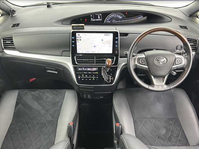 トヨタ エスティマ アエラス プレミアム G 茨城県 2019(平31)年 2.6万km スパークリングブラックパールクリスタルシャイン 純正９インチナビ/AM/FM/CD/DVD/SD/Bluetooth/純正１２．１インチフリップダウンモニター/フルセグＴＶ/バックカメラ/ＴＶキャンセラー/パワーバックドア/パワーシート/両側パワースライドドア/クルーズコントロール/前後クリアランスソナー/ナビ連動ドラレコDRD-C68/ＡＣ１００Ｖ/ＤＮシートヒーター/ハーフレザーシート/プリクラッシュセーフティ/レーンディパーチャーアラート/オートライト/オートハイビーム/ビルトインETC/寒冷地仕様