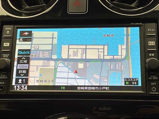 日産 ノート e－パワー メダリスト 宮崎県 2019(令1)年 4.5万km シャイニングブルー 純正SDナビ(MJ116D-W　/フルセグTV/CD/DVD/Bluetooth）/アラウンドビューモニター/クルーズコントロール/エマージェンシーブレーキ/LEDオートライト/LEDオートハイビーム/デジタルインナーミラー/ドライブレコーダー/ステアリングスイッチ/電動格納ミラー/横滑り防止装置/コーナーセンサー/ハーフレザー/スマートキー/プッシュエンジンスタート/純正フロアマット/純正16インチアルミホイル/ドアバイザー/ETC