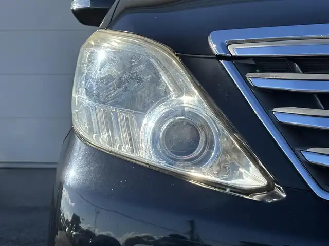 トヨタ アルファード 240G 茨城県 2014(平26)年 10.4万km ブラック 社外ナビ/(FM/AM/CD/DVD/TV/Bluetooth)/バックカメラ/フリップダウンモニター/クルーズコントロール/パワーシート(D/N席)/ETC/オットマン(N席/2列目)/両側パワースライドドア/純正フロアマット/純正AW