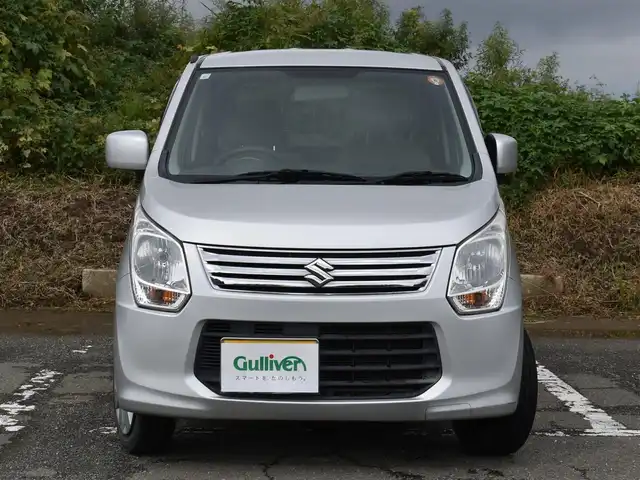 スズキ ワゴンＲ FX 福岡県 2013(平25)年 7.7万km スペリアホワイト/シルキーシルバーメタリック 純正CD/キーレスエントリー/アイドリングストップ