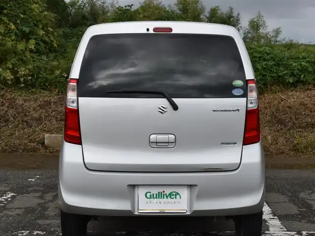 スズキ ワゴンＲ FX 福岡県 2013(平25)年 7.7万km スペリアホワイト/シルキーシルバーメタリック 純正CD/キーレスエントリー/アイドリングストップ