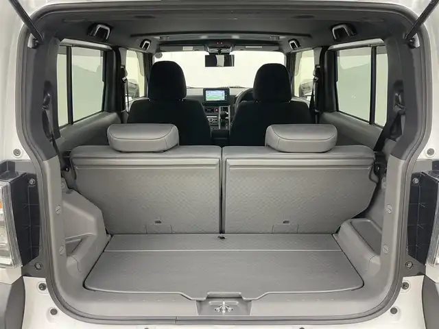 ダイハツ タフト G クロムベンチャー 岡山県 2022(令4)年 0.6万km シャイニングホワイトパール ガラスルーフ/社外ナビ(MDV-D309BTW)/(Bluetooth/CD/USB/iPod/AUX/ワンセグTV)/バックカメラ/シートヒーター/コーナーセンサー(前後)/LEDヘッドライト/ルーフレール/オートハイビーム/アイドリングストップ/オートブレーキホールド/レーンキープアシスト/純正アルミホイール/社外フロアマット/スマートキー(1本)/新車保証書/取扱説明書