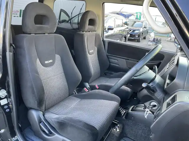 三菱 パジェロ ミニ VR－S 東京都 2007(平19)年 5.3万km 黒 社外ナビ/フルセグTV/バックカメラ/Bluetooth/FM/AM/iPod/純正フロアマット/ETC/専用レカロシート/純正サイドバイザー/革巻きステアリング/ルーフレール