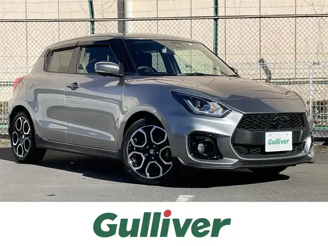 スズキ スイフト スポーツ 東京都 2023(令5)年 3万km プレミアムシルバーメタリック 純正ナビ　/全周囲カメラ　/フルセグＴＶ　/追従クルコン　/純正ドラレコ　/ビルトインＥＴＣ　/パドルシフト　/セーフティパッケージ　/Ｂｌｕｅｔｏｏｔｈ　/LEDヘッド　/純正17インチAW　/コーナーセンサー　/禁煙