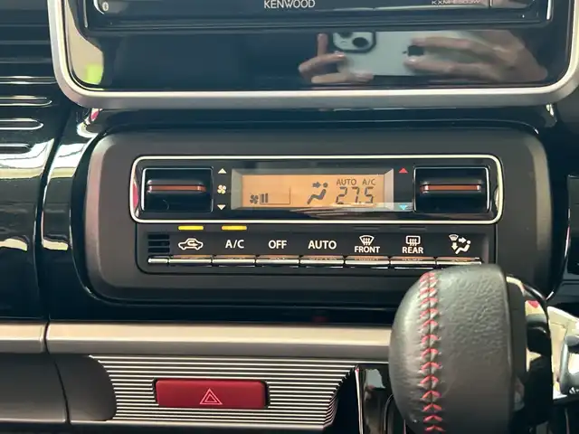 マツダ フレアワゴン カスタムスタイル ハイブリッド XS 埼玉県 2019(平31)年 4.4万km ブルーイッシュブラックパール3 純正メモリナビ/　　CD/DVD/BT/フルセグ/バックカメラ　/両側パワースライドドア　/LEDオートライト　/ハーフレザーシート　/シートヒーター　/純正15インチアルミホイール /ステアリングスイッチ /ETC
