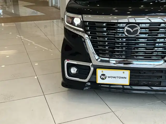 マツダ フレアワゴン カスタムスタイル ハイブリッド XS 埼玉県 2019(平31)年 4.4万km ブルーイッシュブラックパール3 純正メモリナビ/　　CD/DVD/BT/フルセグ/バックカメラ　/両側パワースライドドア　/LEDオートライト　/ハーフレザーシート　/シートヒーター　/純正15インチアルミホイール /ステアリングスイッチ /ETC