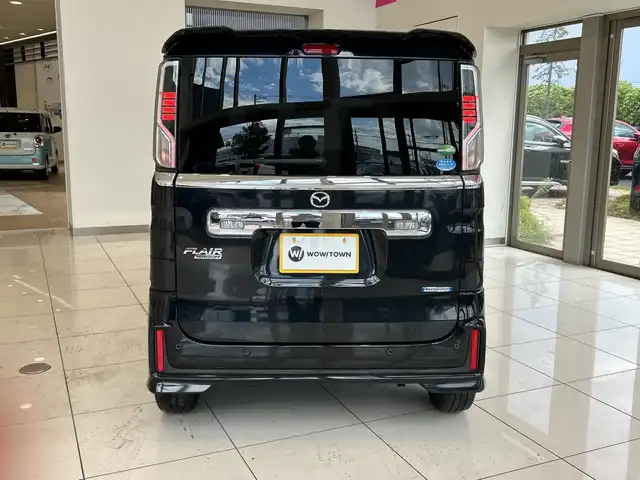 マツダ フレアワゴン カスタムスタイル ハイブリッド XS 埼玉県 2019(平31)年 4.4万km ブルーイッシュブラックパール3 純正メモリナビ/　　CD/DVD/BT/フルセグ/バックカメラ　/両側パワースライドドア　/LEDオートライト　/ハーフレザーシート　/シートヒーター　/純正15インチアルミホイール /ステアリングスイッチ /ETC