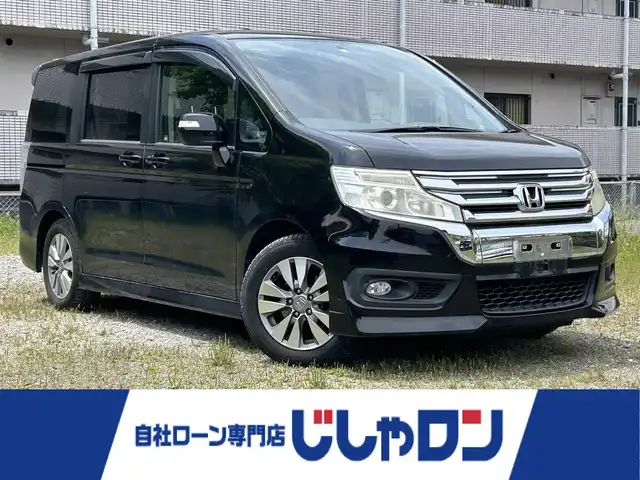 ホンダ ステップワゴン スパーダ S 宮崎県 2012(平24)年 8.2万km プレミアムスパークルブラックパール /ナビ(VXM-122VF)//TV/CD/DVD/Bluetooth//バックカメラ//ETC//片側パワースライドドア//フリップダウンモニター//パドルシフト//純正アルミホイール//純正フロアマット//ドアバイザー//電格ウィンカーミラー