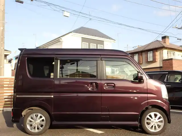 日産 ＮＶ１００クリッパー リオ G 千葉県 2018(平30)年 12.3万km ムーンライトバイオレット 純正ナビゲーション/・CD/DVD/AM/FM/フルセグTV/バックカメラ/ETC車載器/両側パワースライドドア/プッシュスタート/スマートキー2本/オートライト（HID）/フォグライト/ターボ付き/運転支援機能/・インテリジェントエマージェンシーブレーキ/・踏み間違い衝突防止アシスト/ステアリングスイッチ/純正14インチAW/純正フロアマット/ドアバイザー/取扱説明書/保証書/ナビ取扱説明書