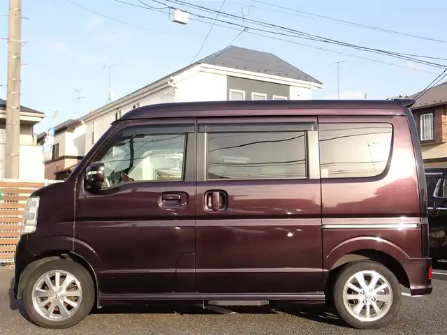 日産 ＮＶ１００クリッパー リオ G 千葉県 2018(平30)年 12.3万km ムーンライトバイオレット 純正ナビゲーション/・CD/DVD/AM/FM/フルセグTV/バックカメラ/ETC車載器/両側パワースライドドア/プッシュスタート/スマートキー2本/オートライト（HID）/フォグライト/ターボ付き/運転支援機能/・インテリジェントエマージェンシーブレーキ/・踏み間違い衝突防止アシスト/ステアリングスイッチ/純正14インチAW/純正フロアマット/ドアバイザー/取扱説明書/保証書/ナビ取扱説明書