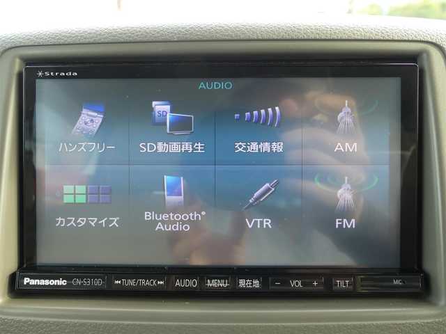 スズキ スペーシア T 千葉県 2013(平25)年 3.5万km パールホワイト 左パワースライドドア/社外SDナビ/地デジTV/【DVD/CD再生機能　Bluetooth接続】/携帯リモコン