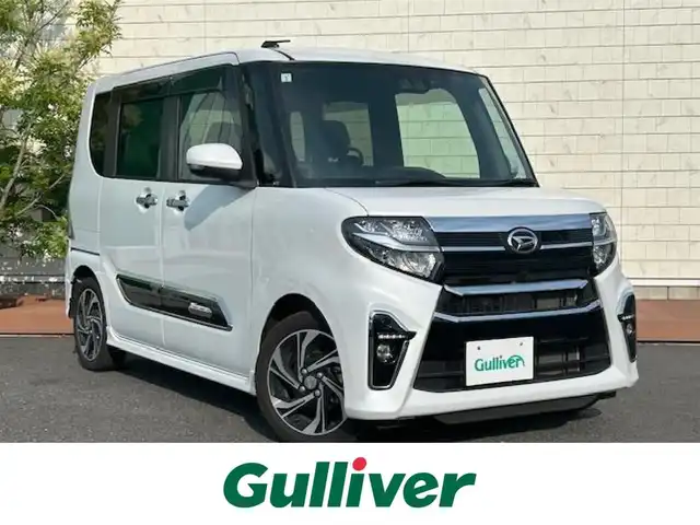 ダイハツ タント カスタム RS スタイルセレクション 茨城県 2021(令3)年 4.7万km シャイニングホワイトパール 純正ＳＤナビ　/-BT/フルセグTV/CD/SD/iPod/両側パワースライドドア　/ＥＴＣ　/クルーズコントロール追尾あり　/ドライブレコーダー　/シートヒータ　/-運転席＆助手席/バックカメラ　/コーナーセンサー前後 /LEDライト /アイドリングストップ /純正15インチアルミホイール/パワーウィンドウ/パワーステアリング/プッシュスタート/スペアキー1本