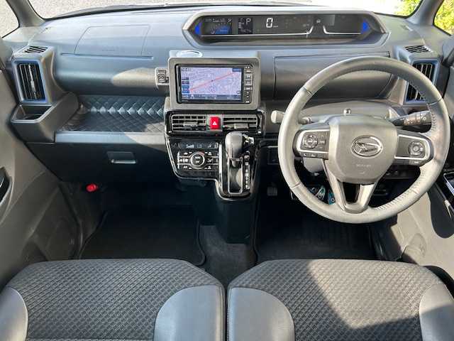 ダイハツ タント カスタム RS スタイルセレクション 茨城県 2021(令3)年 4.7万km シャイニングホワイトパール 純正ＳＤナビ　/-BT/フルセグTV/CD/SD/iPod/両側パワースライドドア　/ＥＴＣ　/クルーズコントロール追尾あり　/ドライブレコーダー　/シートヒータ　/-運転席＆助手席/バックカメラ　/コーナーセンサー前後 /LEDライト /アイドリングストップ /純正15インチアルミホイール/パワーウィンドウ/パワーステアリング/プッシュスタート/スペアキー1本
