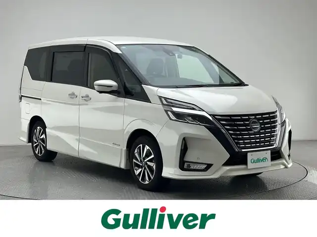 日産 セレナ ハイウェイスター V 兵庫県 2019(令1)年 4.2万km パール 前後ドライブレコーダー　/両側パワースライド　/アイストップ　/プロパイロット　/レーダークルーズコントロール　/全方位カメラ　/ケンウッドＳＤナビ　/ＣＤ　/ＵＳＢ　/ワンセグ　/Ｂｌｕｅｔｏｏｔｈ　/純正フロアマット