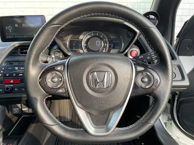 ホンダ Ｓ６６０ α 愛知県 2015(平27)年 6万km プレミアムスターホワイトP 純正ディスプレイオーディオ/Bluetooth/ETC/USB接続端子/ドライブレコーダー/リアバンパー社外エアロ（モデューロ）/16インチSSRアルミホイール/RAYSホイールナット/HKSマフラー/ヨコハマアドバンタイヤ/アクティブリアスポーラー/社外ブーストメーター　（ブーストメーター不良）/社外サイドマーカー/社外デジタルインナーミラー/社外ドアスタビライザー