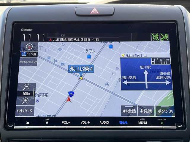 ホンダ フリード＋ G 道北・旭川 2018(平30)年 8.6万km プラチナホワイトパール /4WD//寒冷地仕様//禁煙車//純正ナビ/BT/CD/DVD/SD/フルセグ//片側パワースライドドア//横滑り防止//革巻きステアリング//前席シートヒーター//ハーフレザー//LEDヘッドライトヘッド//オートライト//フロントデアイサー//ＥＴＣ//ステアリングスィッチ//サンシェード//社外AW冬タイヤ積み込み//ドアバイザー