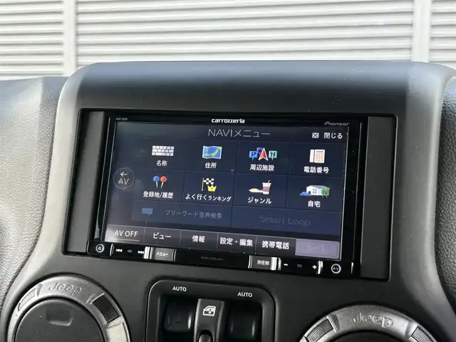 クライスラー・ジープ ジープ ラングラー アンリミテッド スポーツ 茨城県 2016(平28)年 2.3万km ブライトホワイトクリアコート ワンオーナー　/メモリーナビ　/フルセグＴＶ　/ＢＴ　/ＤＶＤ　/ＣＤ　/ＥＴＣ　/サイドカメラ　/クルーズコントロール　/純正１７インチアルミホイール