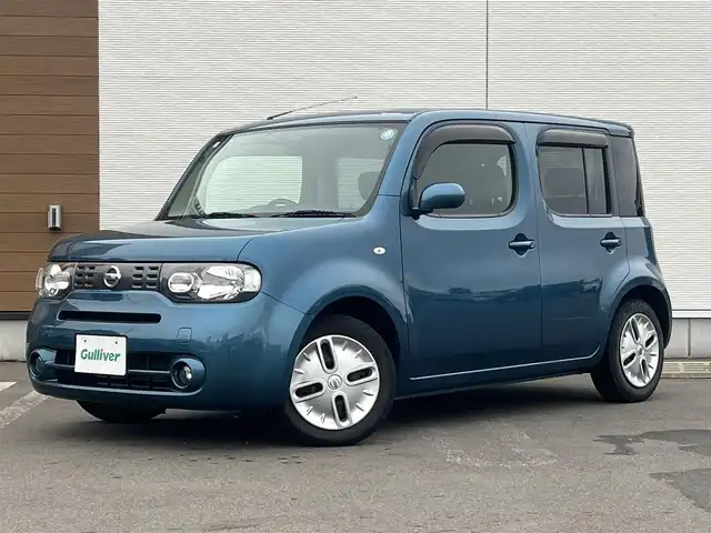 日産 キューブ 15X Vセレクション 秋田県 2016(平28)年 5.8万km スオミブルー 純正メモリナビ/フルセグ/バックカメラ/スマートキー/アイドリングストップ/プッシュスタート/ステアリングスイッチ/ETC/純正ドアバイザー/オートライト/オートエアコン/パワーステアリング/パワーウィンドウ/横滑り防止/盗難防止装置/電動格納ミラー/キーレスエントリー
