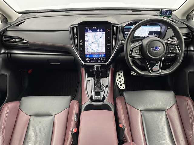 スバル レヴォーグ 1．8STIスポーツ EX 栃木県 2020(令2)年 5.2万km クリスタルホワイトP 4WD/アイサイトX/・渋滞時ハンズオフアシスト/・衝突軽減ブレーキ/・レーダークルーズコントロール/・レーンキープアシスト/・先行車発進お知らせ機能/・ブラインドスポットモニター/・ステアリング連動ヘッドランプ/・横滑り防止/・オートハイビーム/・SOSコール/・サイドカメラ/・バックソナー/純正12.3インチナビ/ AM/FM/フルセグ/BT//AppleCarPlay/AndroidAuto/USB/AUX/社外レーダー/STIフルエアロ/RAYS 18インチアルミホイール/前後ドライブレコーダー/パワーシート前席/全席シートヒーター/電動リヤゲート/LEDヘッドライト/フォグランプ/ETC/パドルシフト/純正フロアマット/純正ドアバイザー/電動パーキング/スマートスペアキー/新車保証書/取扱説明書